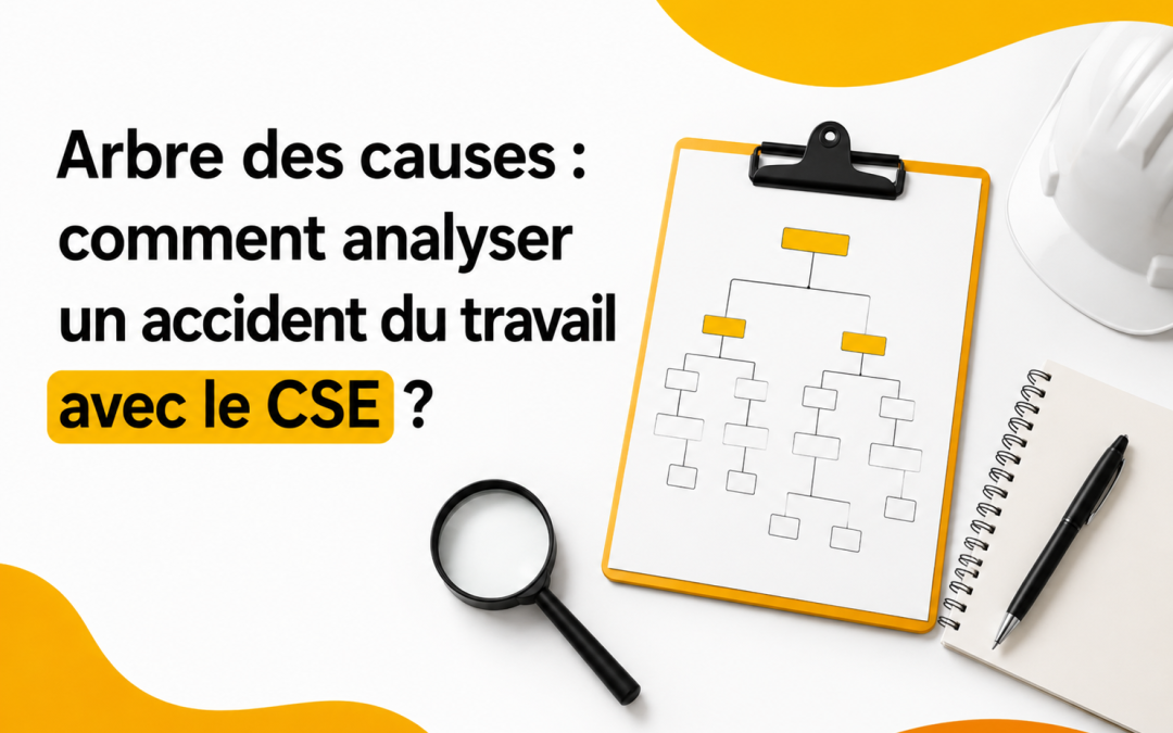 Arbre des causes : comment analyser un accident du travail avec le CSE ?