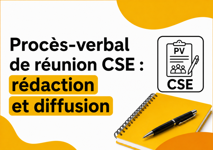 Procès-verbal de réunion de CSE